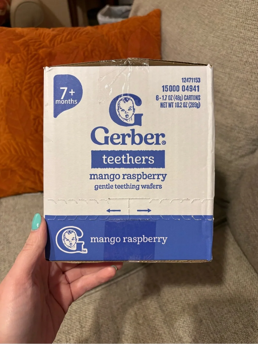 Gerber Mango Raspberry Teethers - new in box - Picture 2 of 9